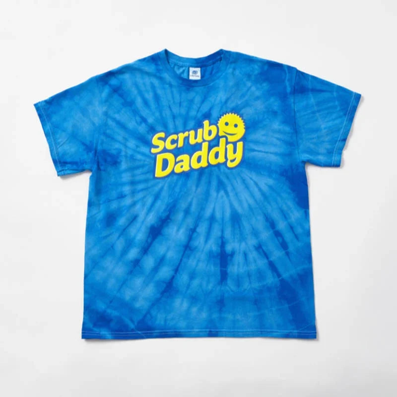 Adult Tee in Tie-Dye (Blue)