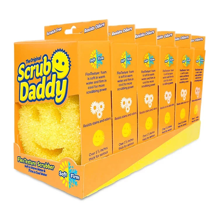 Scrub Daddy Original Scrubber and Sponge – 6 count