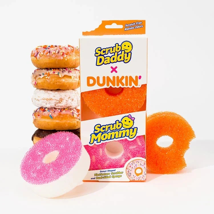 Scrub Daddy X Dunkin’ Donut Shaped Sponges