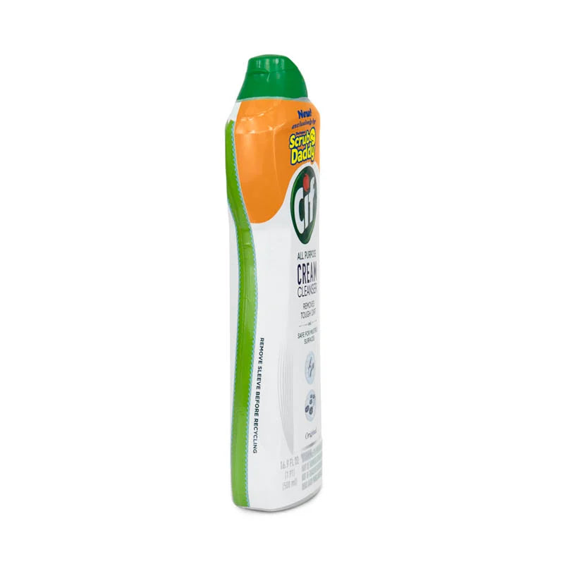 Cif/Scrub Daddy Sponge and Cleaning Cleanser Bundle