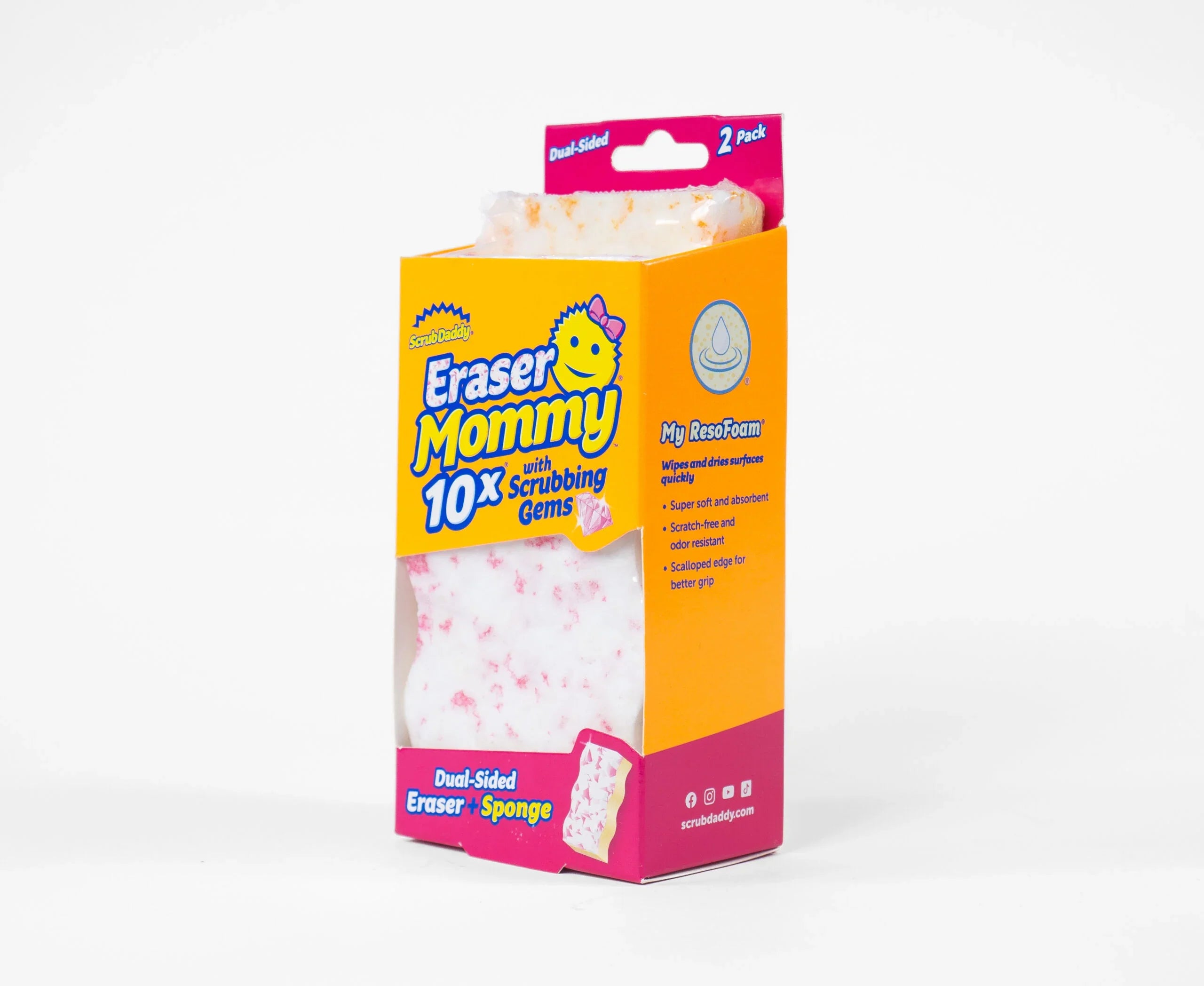 Scrub Daddy Eraser Mommy 10x with Scrubbing Gems