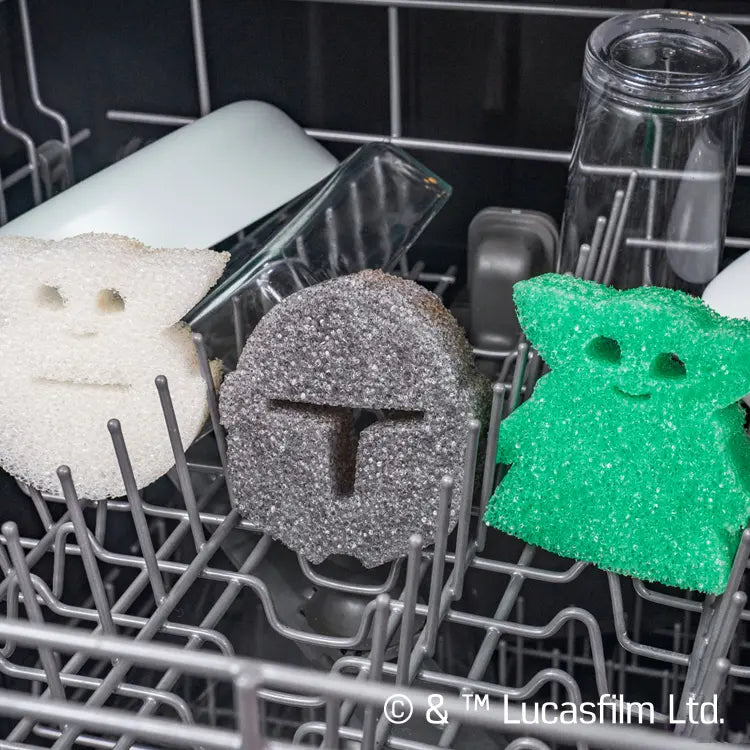 Scrub Daddy Mandalorian 3 Count Sponge Set